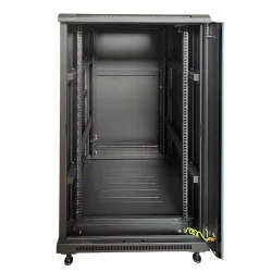 POWERTECH επιδαπέδια καμπίνα rack 19" NETW-0040, 600 x 800 x 1166mm, 22U