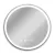 BRUNO καθρέφτης μπάνιου LED BRN-0275, στρόγγυλος, 24W, Φ50cm, IP67