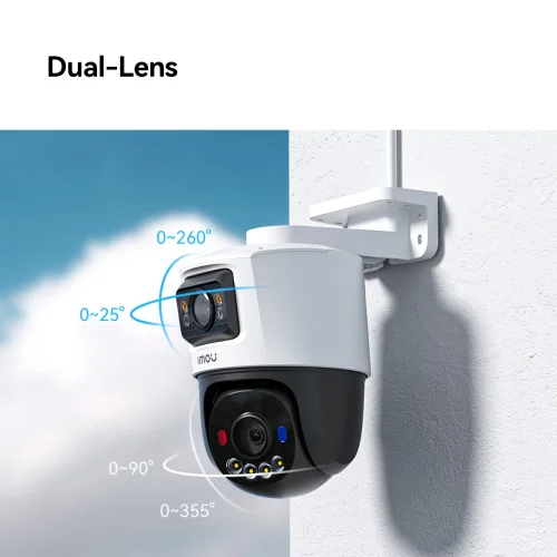 IMOU POE Camera PS70F 3MP+3MP Dual Lens PanTilt Outdoor