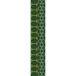 Χλοοτάπητας Sprint Track "Game" με Σχέδια Μήκους 10m Πράσινο