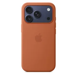 Apple iPhone 17 Pro Silicone Case with MagSafe Terra Cotta