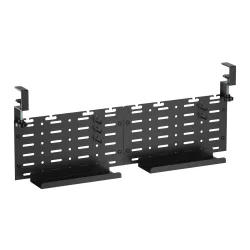 BRATECK cable management γραφείου CC11-20-2, μεταλλικό, 768x63x307mm, μαύρο