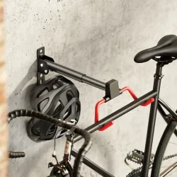 BRATECK επιτοίχια βάση ποδηλάτου LBM13-01, έως 30kg, μαύρη