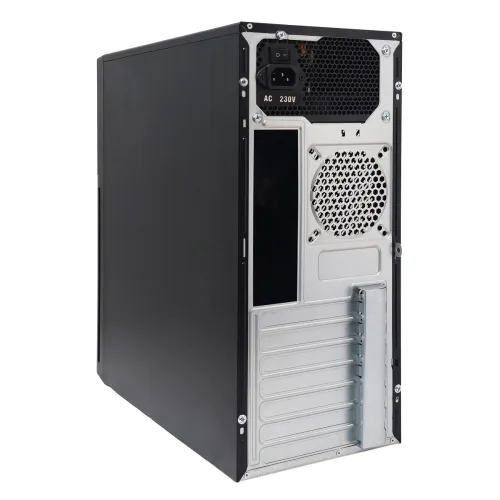 POWERTECH PC Case PT-1563 με 550W PSU, ATX Midi, 376.6x175x408.5mm, μαύρο