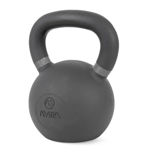Kettlebell Cast Iron 28 kg - Μαύρο / Γκρι