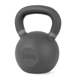 Kettlebell Cast Iron 28 kg - Μαύρο / Γκρι