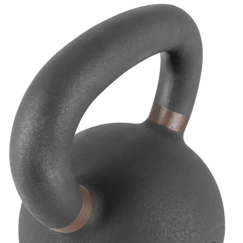 Kettlebell Cast Iron 32 kg - Μαύρο / Καφέ