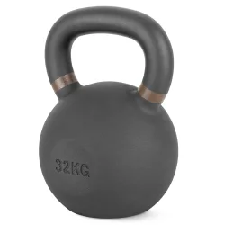 Kettlebell Cast Iron 32 kg - Μαύρο / Καφέ
