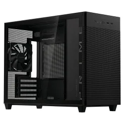 ASUS CASE Prime AP201 Tempered Glass MicroATX Black