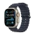 Watch Apple Watch Ultra 2 (2023) LTE 49mm Natural Titanium Case with Ocean Band - Navy
