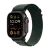 Watch Apple Watch Ultra 2 (2024) LTE 49mm Black Titanium Case with Alpine Loop M - Dark Green