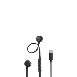 JBL Tune 305C, Ear-Buds Headphones, USB-C, Hi-Res, (Black) - JBLT305CBLK