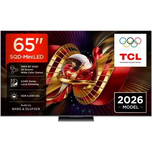 TCL 65C8L 4K Premium SQD-Mini LED TV (2026)
