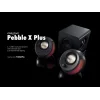 Creative Pebble X Plus Ηχεία Υπολογιστή 2.1 με RGB Φωτισμό και Bluetooth Ισχύος 30W σε Μαύρο Χρώμα
