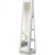 Songmics Jewellery Cabinet with Frameless Full Body Mirror (JJC62WT) (SNGJJC62WT)