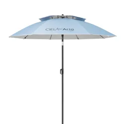 Ομπρέλα Παραλίας Aria Ciela 1,8m PE 140gsm UPF50+, Γαλάζιο