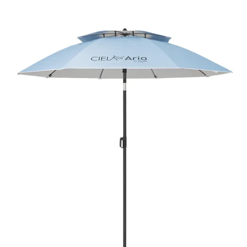 Ομπρέλα Παραλίας Aria Ciela 1,8m PE 140gsm UPF50+, Γαλάζιο