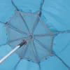 Ομπρέλα Παραλίας Αλουμινίου 2,4m PE 180gsm UPF 50+ Γαλάζιο