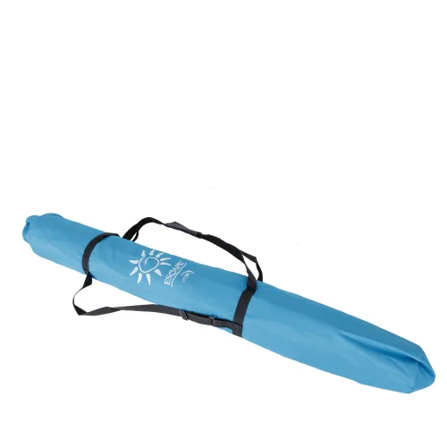 Ομπρέλα Παραλίας Αλουμινίου 2,4m PE 180gsm UPF 50+ Γαλάζιο