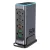 POWERTECH σταθμός φόρτισης PT-1621, 2x USB & 6x USB-C, GaN, 660W, γκρι