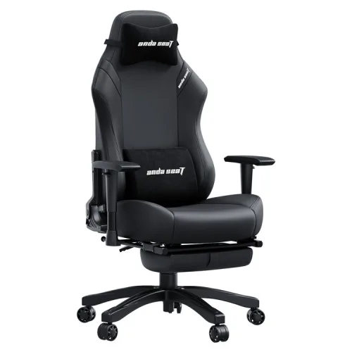 ANDA SEAT Gaming Chair LUNA PRO Black w/Footrest