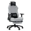 ANDA SEAT Gaming Chair LUNA PRO Grey Fabric w/Footrest