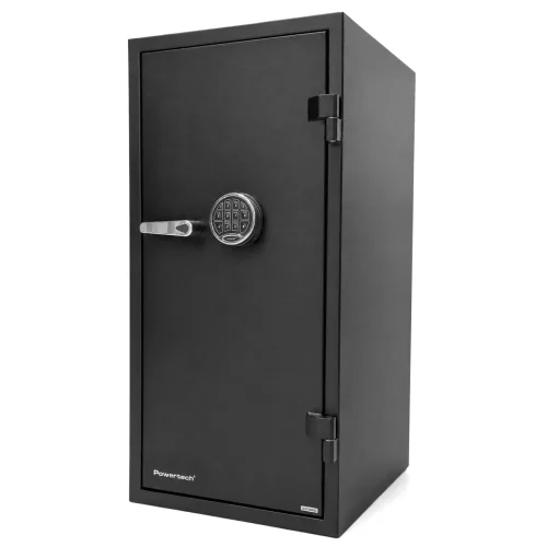 POWERTECH χρηματοκιβώτιο ασφαλείας PT-1582, ψηφιακό κλείδωμα, 98x48x52cm, 164kgs