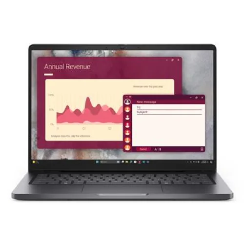 DELL Pro 14 PC14250 Intel Core Ultra 5 235U Laptop 35.6 cm (14'') Full HD+ 16 GB DDR5-SDRAM 1 TB SSD Wi-Fi 6E (802.11ax) Windows 11 Pro UK English Black