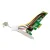 POWERTECH κάρτα μετατροπής PCIe σε PCI ST43, PLX PEX8112
