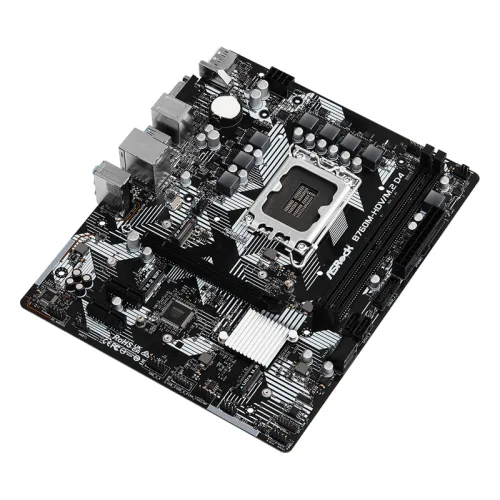 ASROCK μητρική B760M-HDV/M.2 D4, 2x DDR4, s1700, USB 3.2 Gen1, mATX