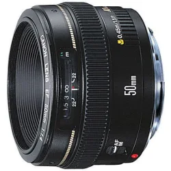Canon Full Frame Φωτογραφικός Φακός 50mm f/1.4 USM Σταθερός για Canon EF Mount Μαύρος