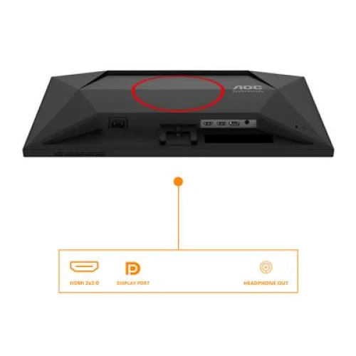 AOC G4 25G4SRE computer monitor 62.2 cm (24.5'') 1920 x 1080 pixels Full HD LED Black, Red-ΕΚΘΕΣΙΑΚΟ