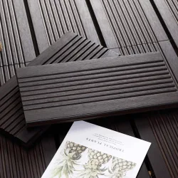 Bamboo Δάπεδο Εξωτερικού Χώρου 2×14×185 εκ. – Ανθρακί