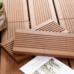 Bamboo Δάπεδο Εξωτερικού Χώρου 2×14×185 εκ. – Καφέ