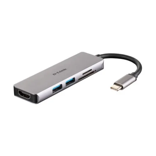 D-LINK DUB-M530 5-IN-1 USB-C HUB HDMI and SD/MSD