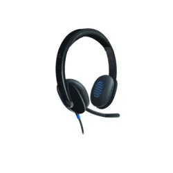 Logitech H540 Headset (Black, Wired USB)