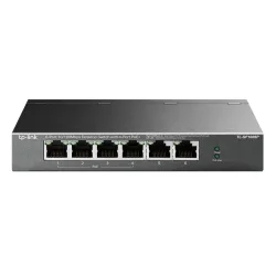 TP-LINK 6-Port 10/100 Mbps Desktop Switch with 4-Port PoE+ (TL-SF1006P) (TPTL-SF1006P)