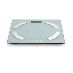 Tesla Ζυγαριά μπάνιου BS301WX Λευκή - inox