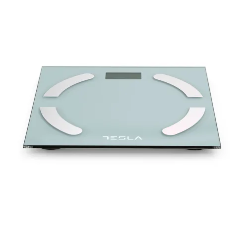 Tesla Ζυγαριά μπάνιου BS301WX Λευκή - inox