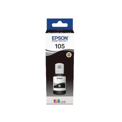 Epson Μελάνι Inkjet 105 Black (C13T00Q140) (EPST00Q140)