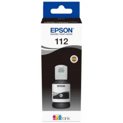 Epson 112 EcoTank Pigment BLACK INK Bott