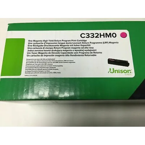 Toner Lexmark C332HM0 Magenta 2.5k Pgs