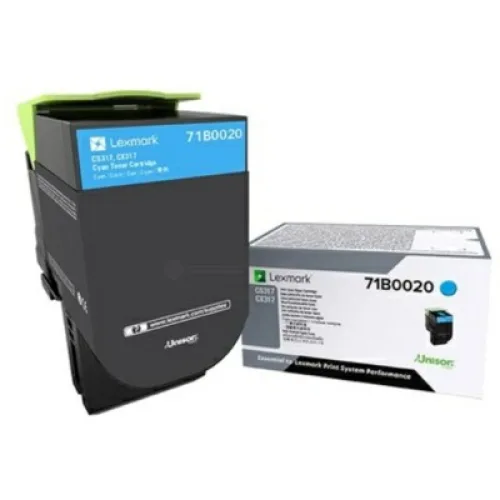 LEXMARK CS727/CS728/CX728 TONER CYAN 10K (75B20C0) (LEX75B20C0)