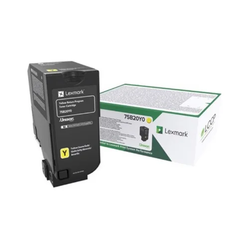 LEXMARK CS727/CS728/CX728 TONER YELLOW 10K (75B20Y0) (LEX75B20Y0)