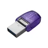 Kingston DataTraveler MicroDuo 3C 256GB USB 3.2 Stick Purple (DTDUO3CG3/256GB) (KINDTDUO3CG3-256GB)