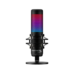 HyperX QuadCast S USB Microphone - RGB Lighting - Black/Grey - 4P5P7AA