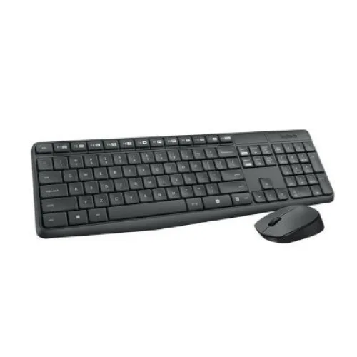 DESKSET WIRELESS LOGITECH MK235 GR