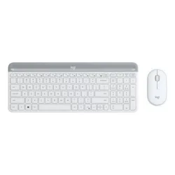 LOGITECH Keyboard/Mouse Wireless MK470 White