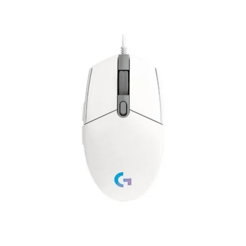 GAM.MOUSE LOGITECH G102 LIGHTSYNC WHITE