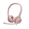 HEADSET LOGITECH PC H390 USB ROSE